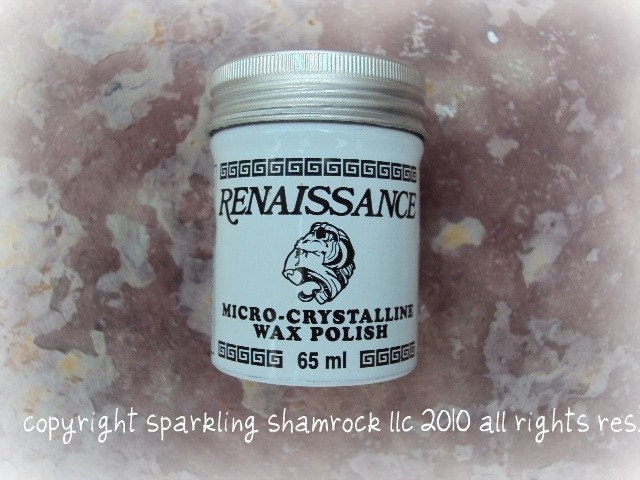 RENAISSANCE WAX - 65 ml jar - for copper etc. Micro-crystalline wax polish
