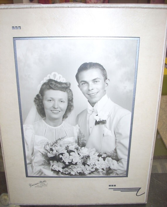 Charming vintage black and white wedding photograph Casimere Studio